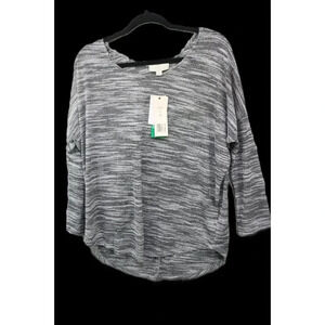 Olive & Oak 3/4 Sleeve-Semi-Sheer Blouse-Size XL-Hi-Lo-New with Tags